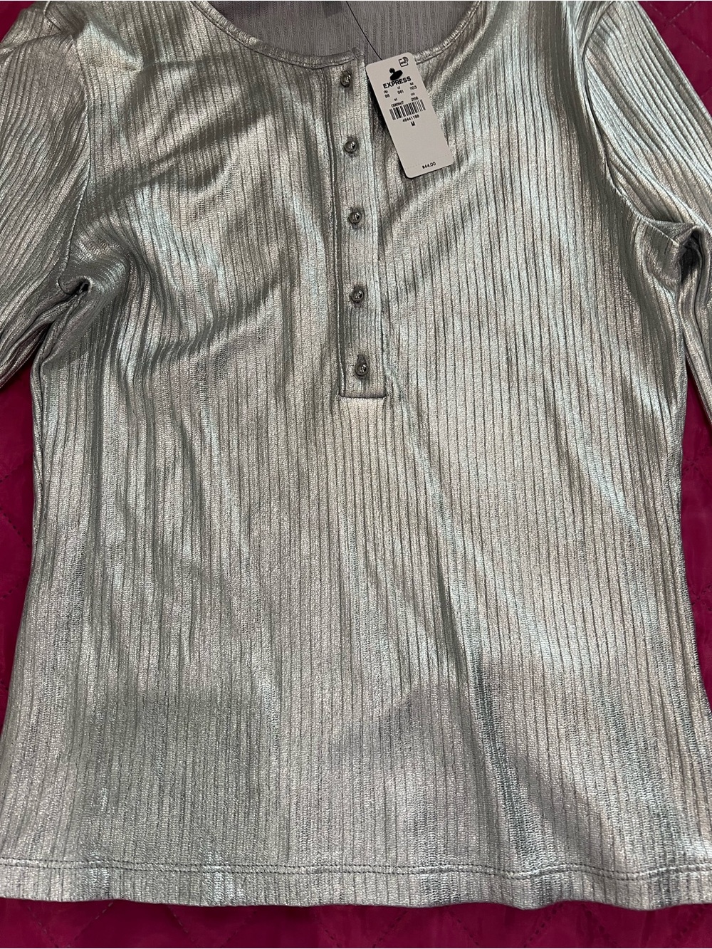 Expresa Metallic Silver women
